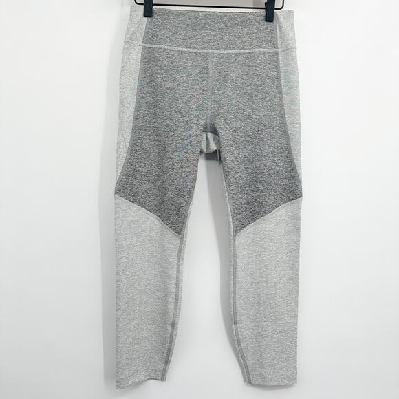 Outdoor Voices Two-Tone‎ 7/8 Length Cropped Warm Up Leggings Size Medium - Picture 2 of 8